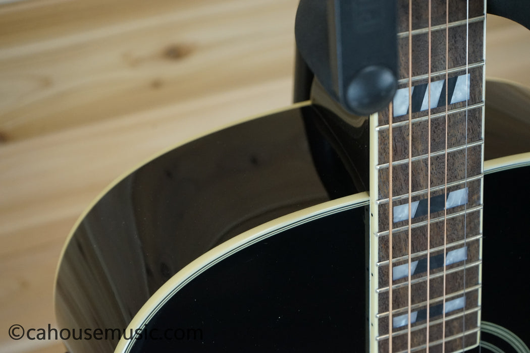 Ibanez AJ70M1E Artwood Jumbo Acoustic-Electric Guitar Black High Gloss B-Stock