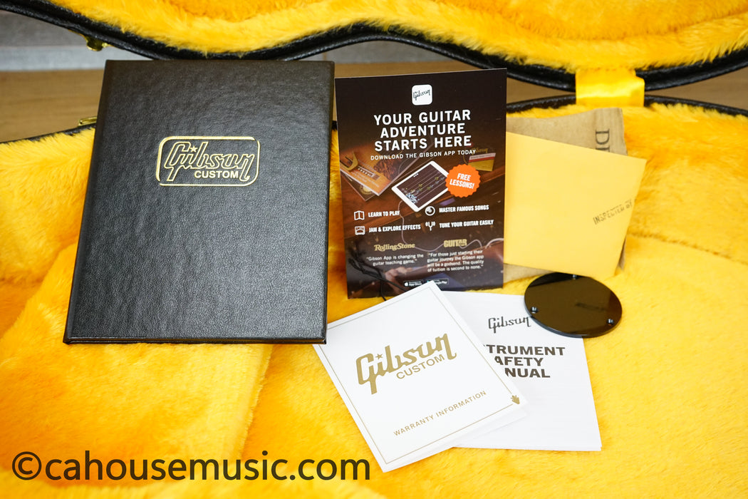 Gibson Custom Shop Les Paul Custom Figured Electric Guitar - Purple Widow