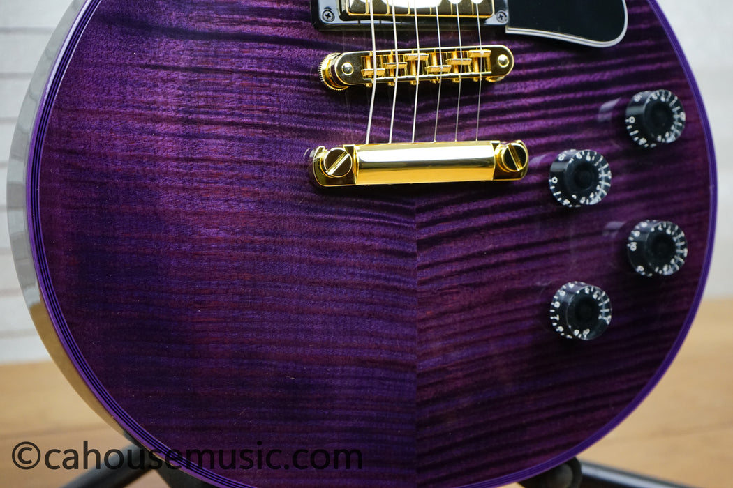 Gibson Custom Shop Les Paul Custom Figured Electric Guitar - Purple Widow
