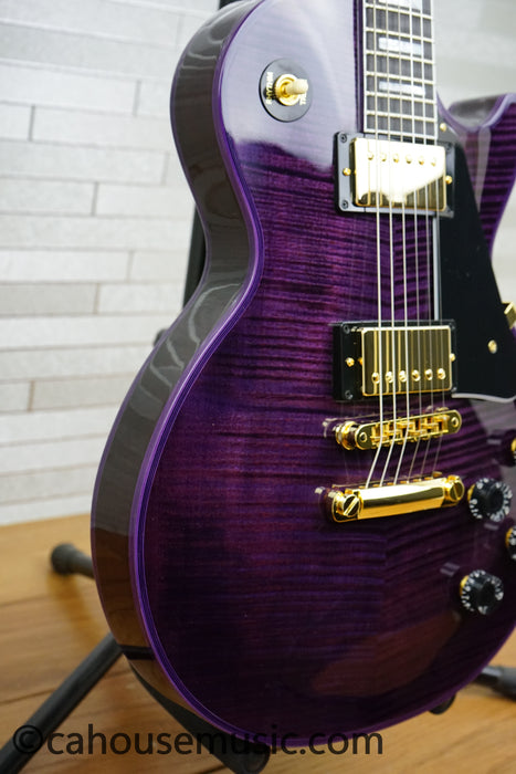 Gibson Custom Shop Les Paul Custom Figured Electric Guitar - Purple Widow