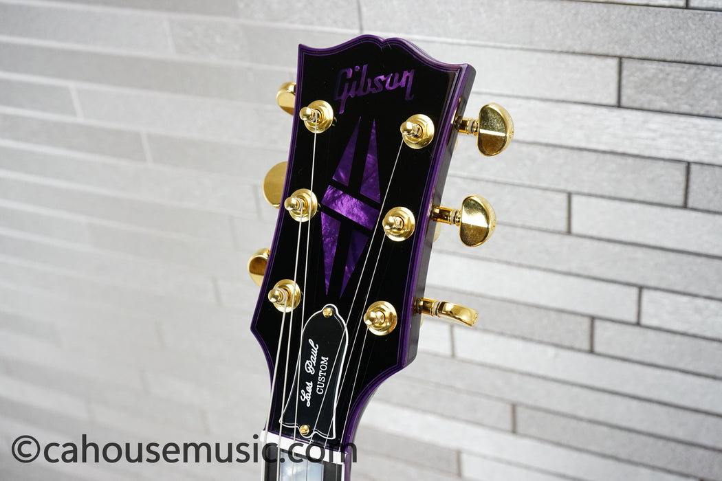 Gibson Custom Shop Les Paul Custom Figured Electric Guitar - Purple Widow
