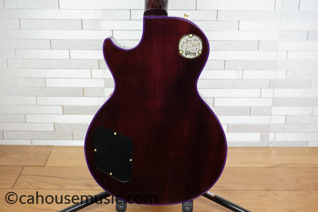 Gibson Custom Shop Les Paul Custom Figured Electric Guitar - Purple Widow