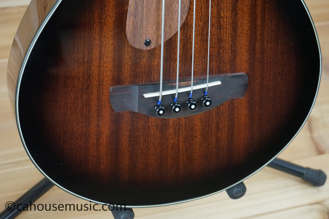 Ibanez AEGB24FE Acoustic-Electric Bass Guitar Mahogany Sunburst B-Stock