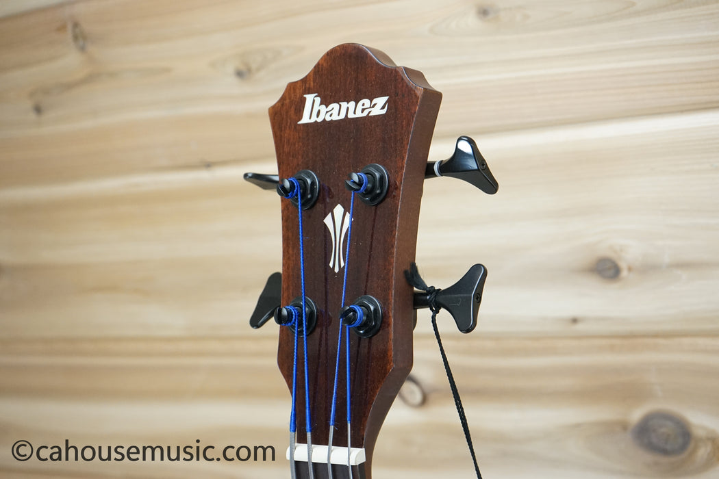 Ibanez AEGB24FE Acoustic-Electric Bass Guitar Mahogany Sunburst B-Stock