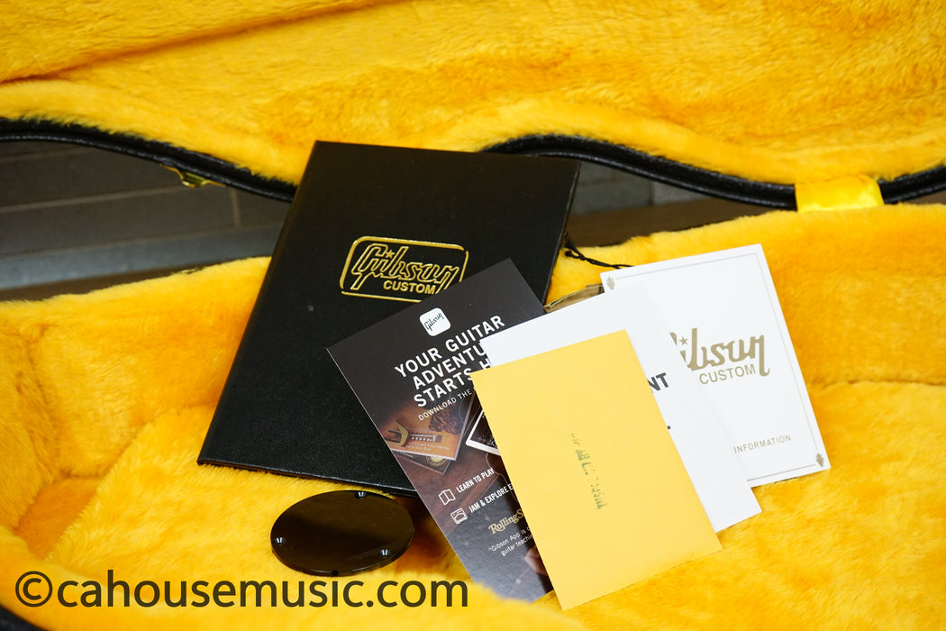 Gibson Custom Shop Les Paul Custom Figured Electric Guitar - Red Widow