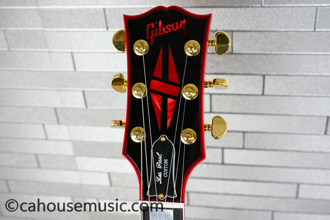Gibson Custom Shop Les Paul Custom Figured Electric Guitar - Red Widow