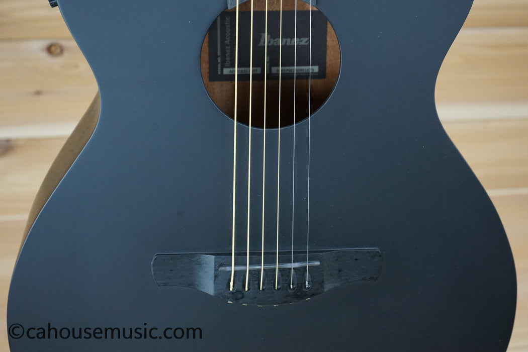 Ibanez AEWC621 Acoustic-Electric Guitar Black Out B-Stock