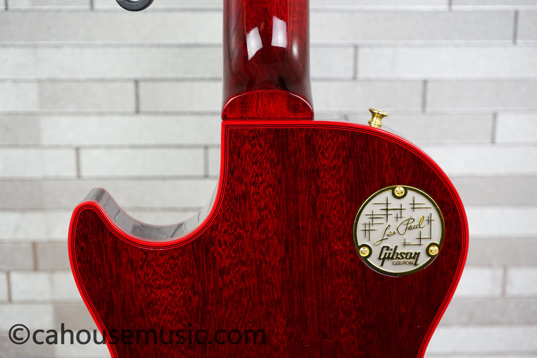 Gibson Custom Shop Les Paul Custom Figured Electric Guitar - Red Widow