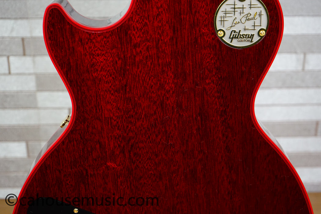Gibson Custom Shop Les Paul Custom Figured Electric Guitar - Red Widow