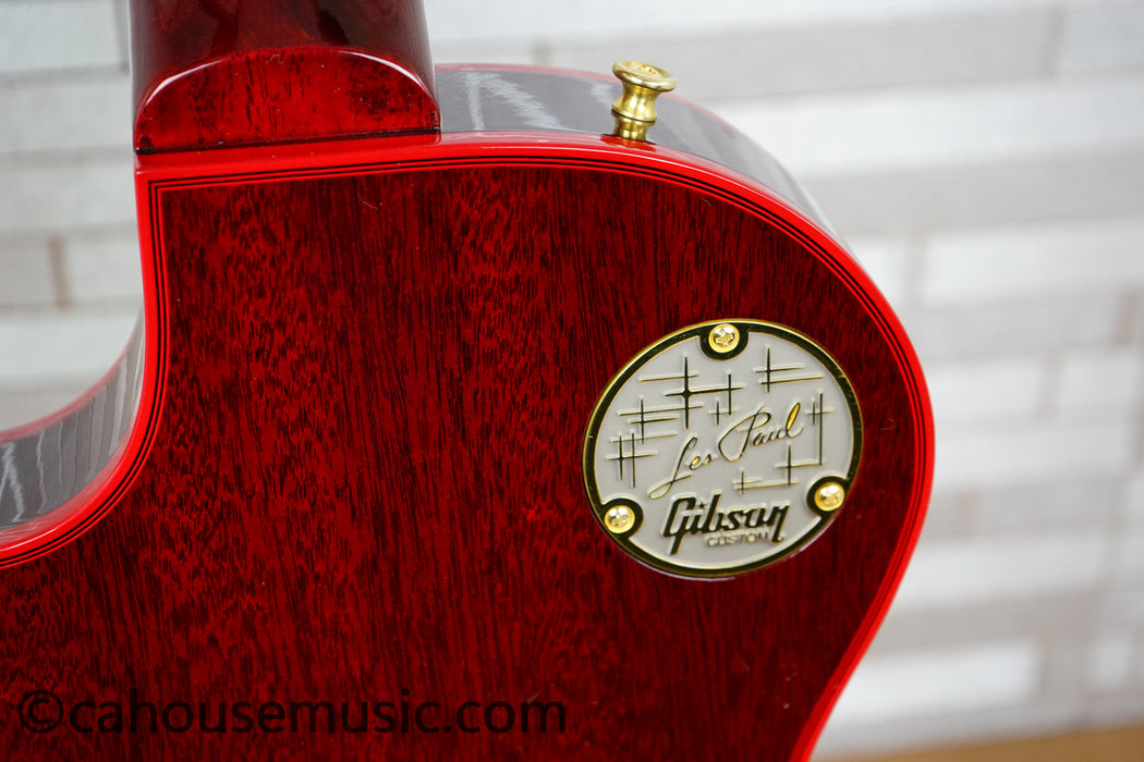 Gibson Custom Shop Les Paul Custom Figured Electric Guitar - Red Widow