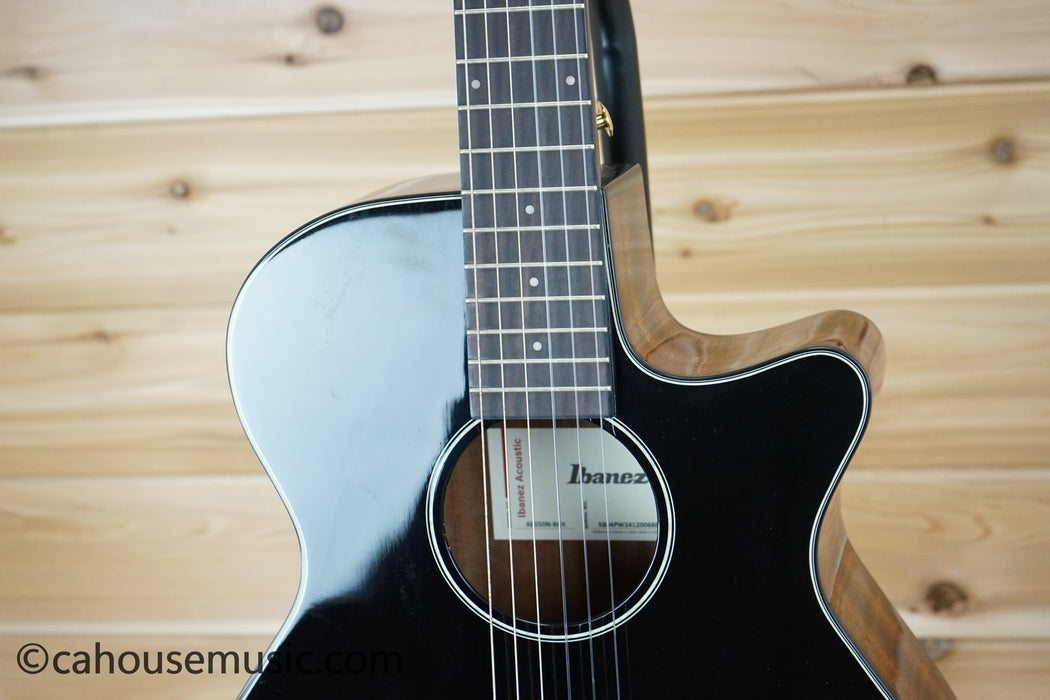 Ibanez AEG50N Black High Gloss AEG Acoustic-Electric Guitar B-Stock