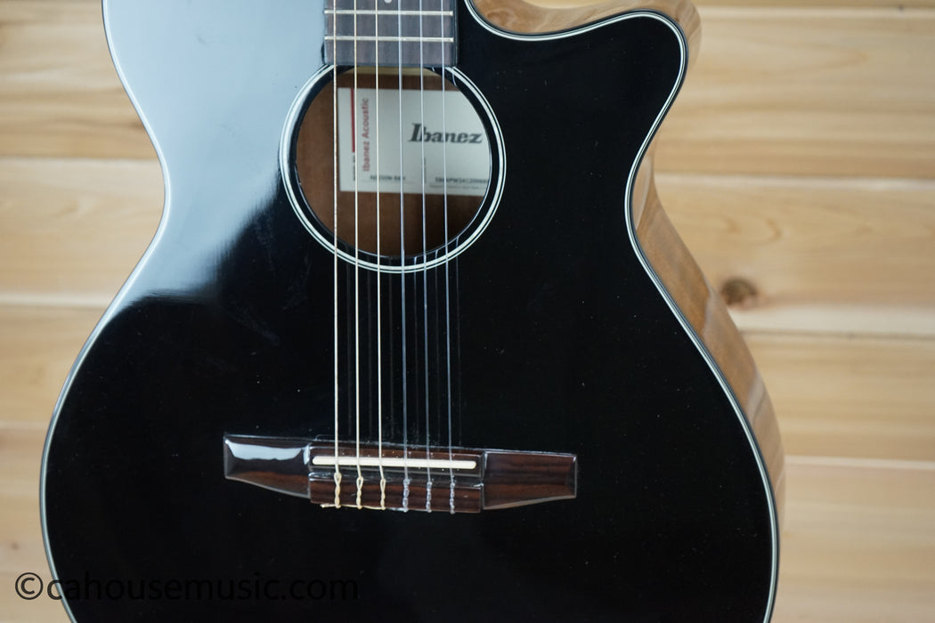 Ibanez AEG50N Black High Gloss AEG Acoustic-Electric Guitar B-Stock