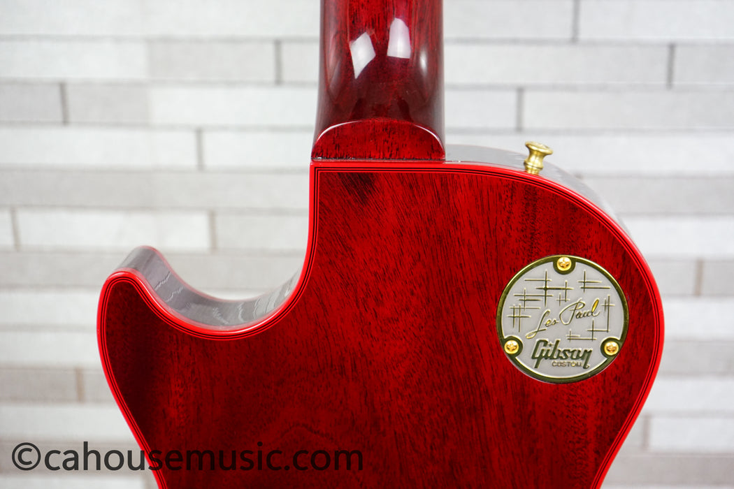 Gibson Custom Shop Les Paul Custom Figured 7A Quilt Top Electric Guitar - Red Widow