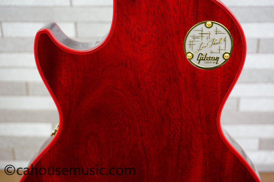 Gibson Custom Shop Les Paul Custom Figured 7A Quilt Top Electric Guitar - Red Widow