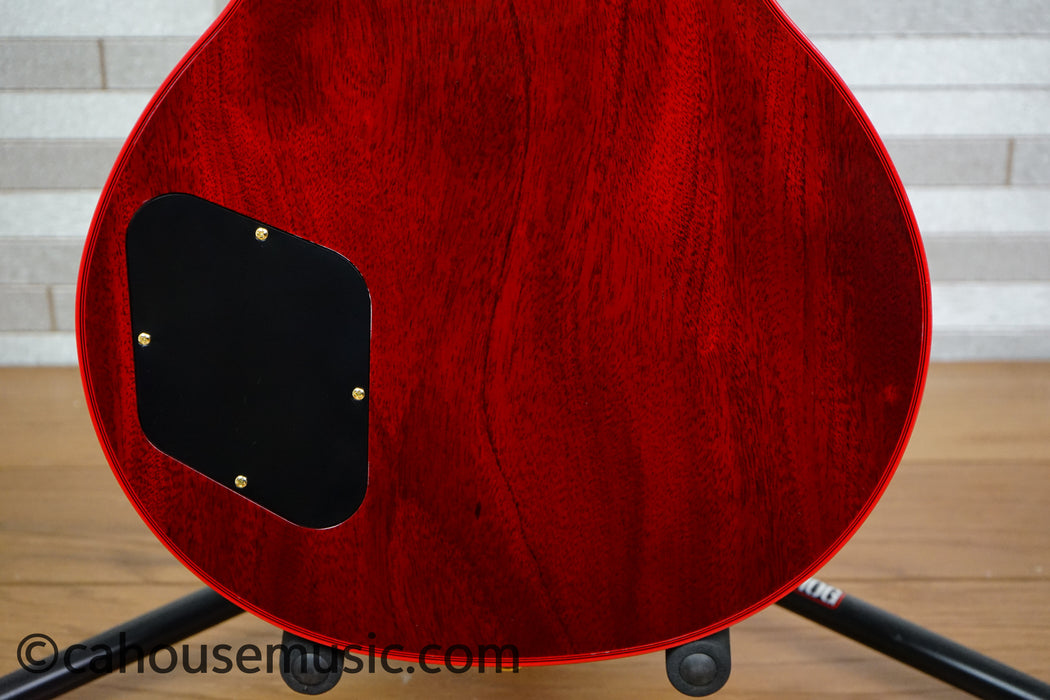 Gibson Custom Shop Les Paul Custom Figured 7A Quilt Top Electric Guitar - Red Widow