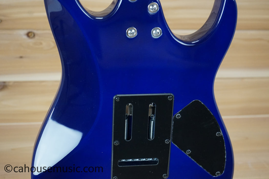 Ibanez GRX70QAL Left-Handed Electric Guitar Transparent Blue Burst B-Stock