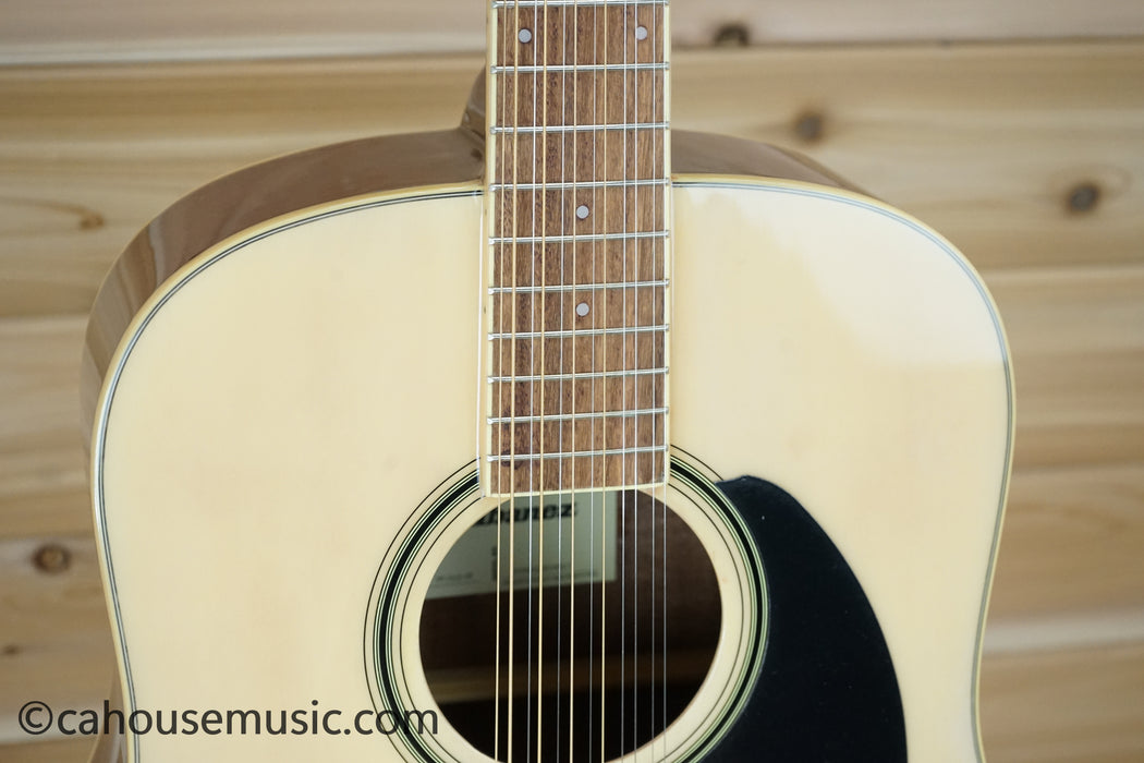 Ibanez PF1512NT Performance Series Dreadnought 12-String Acoustic Guitar Natural B-Stock