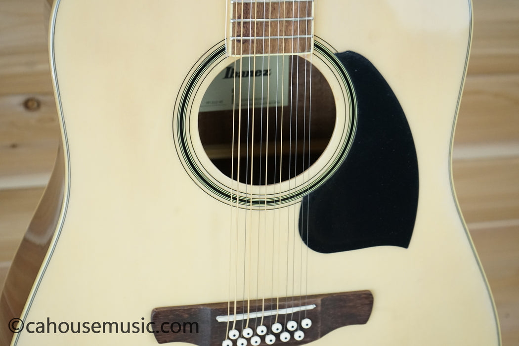 Ibanez PF1512NT Performance Series Dreadnought 12-String Acoustic Guitar Natural B-Stock