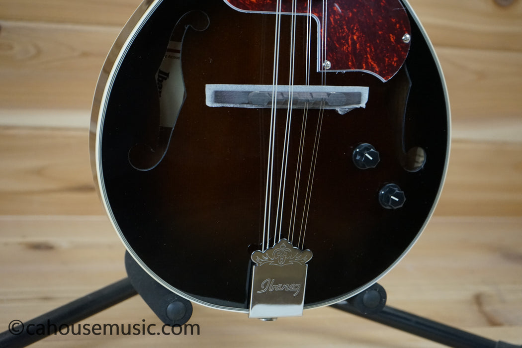 Ibanez M510E A-Style Acoustic-Electric Mandolin Dark Violin Sunburst B-Stock