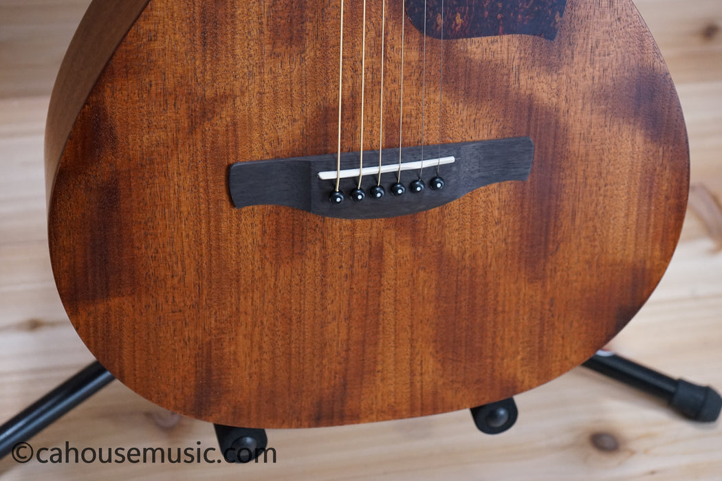Ibanez PN12MHE Parlor Acoustic-Electric Guitar Open Pore Natural