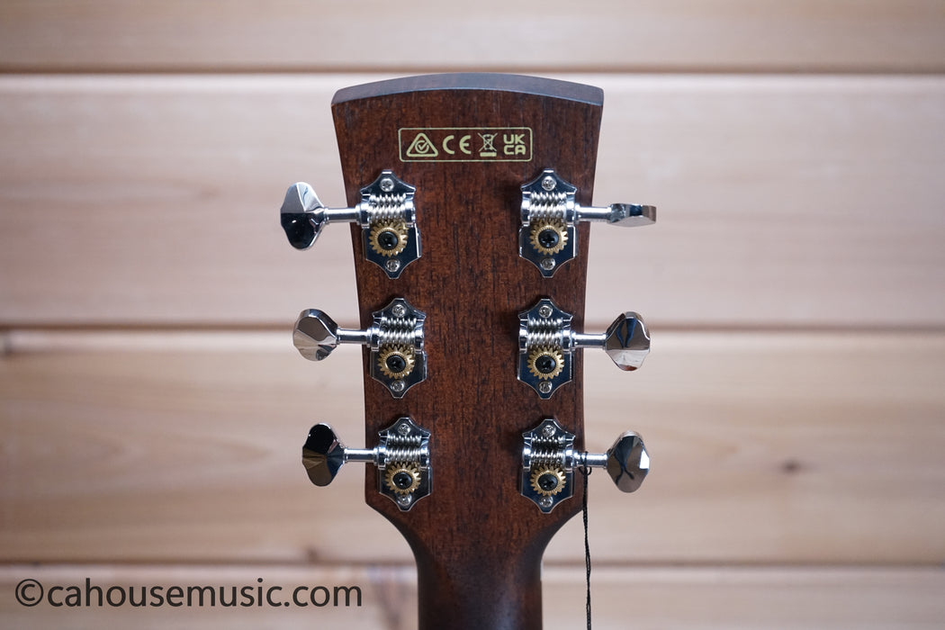 Ibanez PN12MHE Parlor Acoustic-Electric Guitar Open Pore Natural