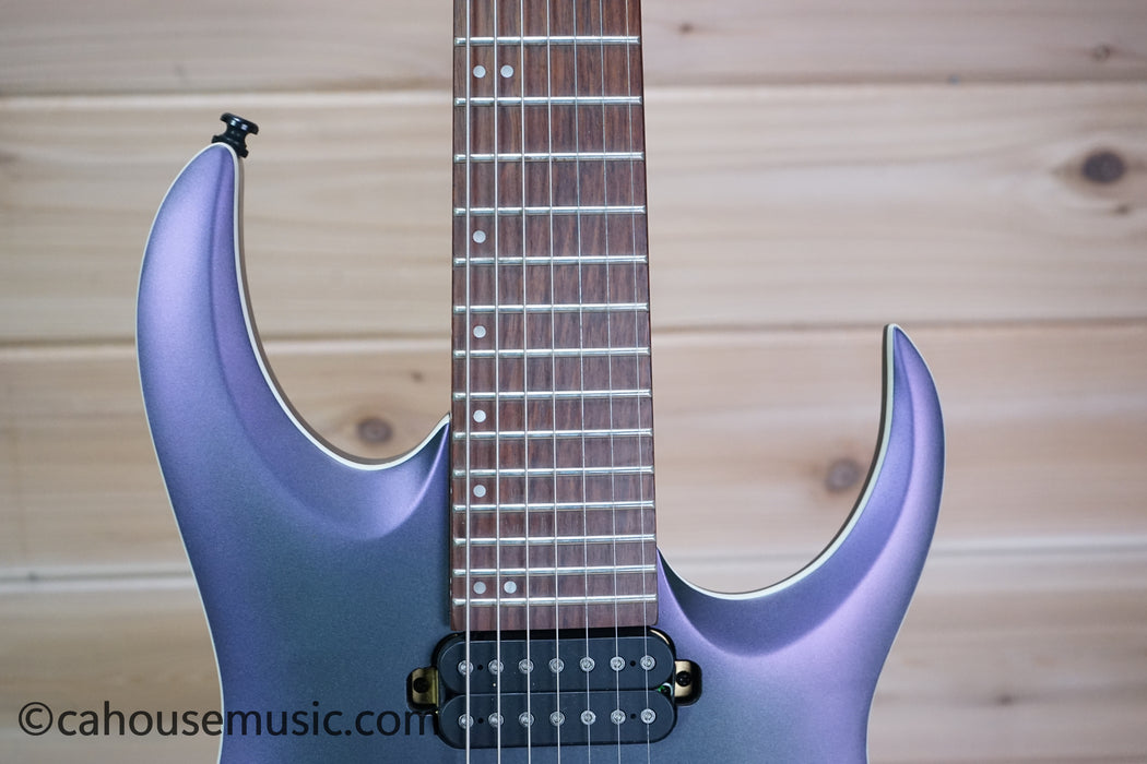 Ibanez RGA Standard RGA742EX 7-String Electric Guitar Black Aurora Burst Matte Used