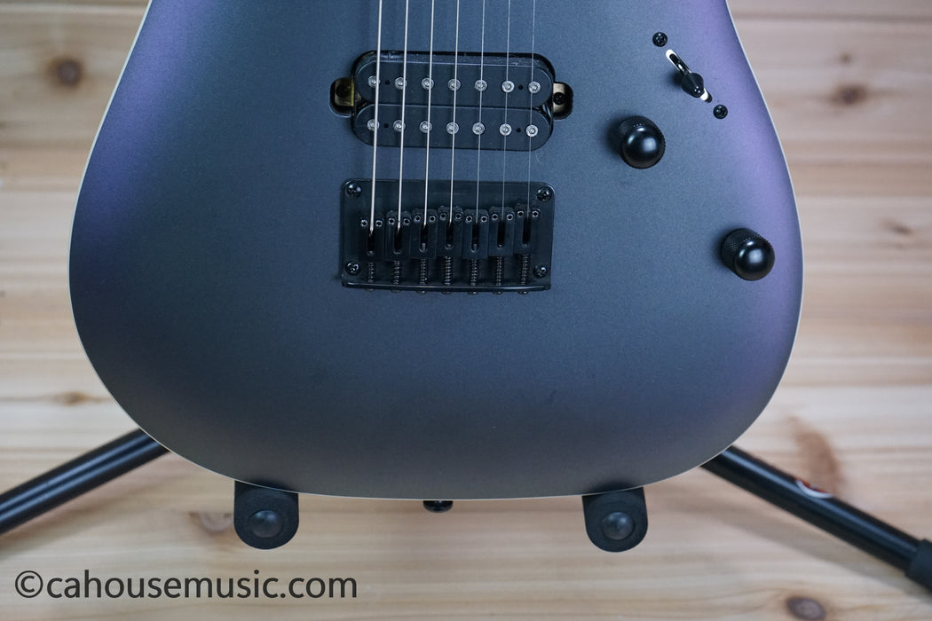 Ibanez RGA Standard RGA742EX 7-String Electric Guitar Black Aurora Burst Matte Used