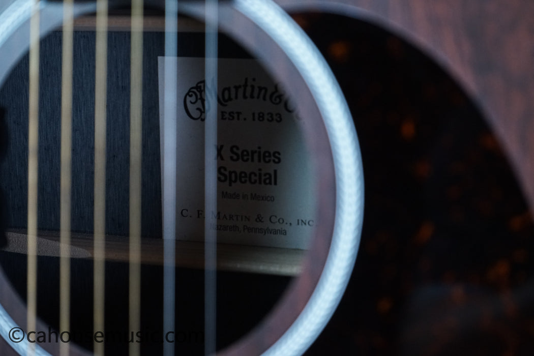 Martin X Series Special 000 Acoustic-Electric Guitar Natural Used