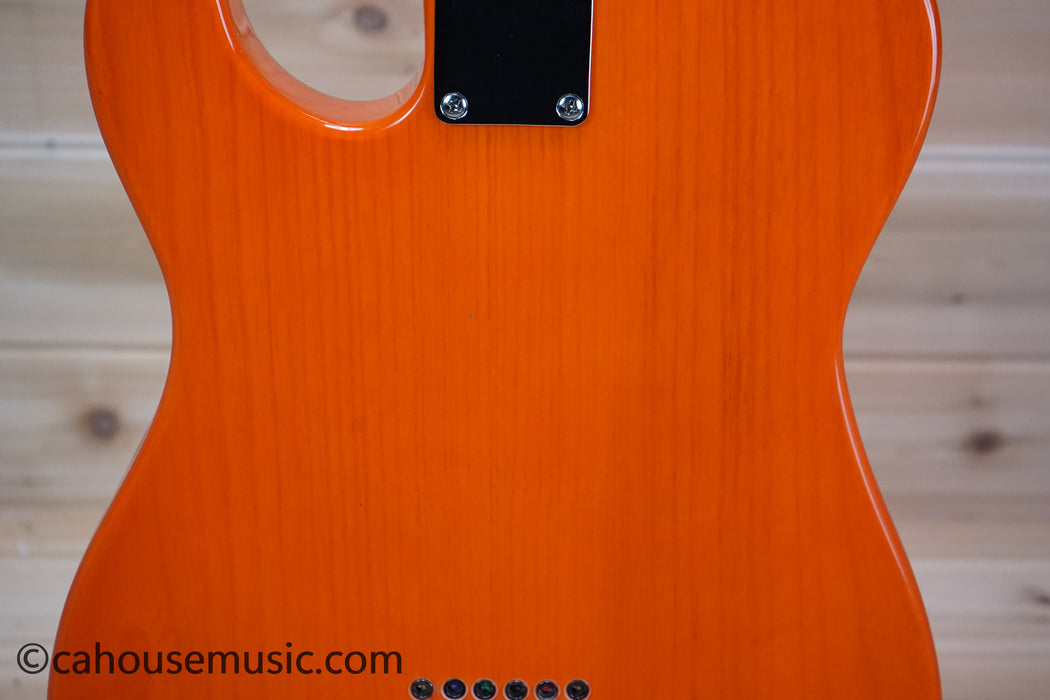 G&L Tribute ASAT Classic Bluesboy Semi-Hollow Electric Guitar Clear Orange Used
