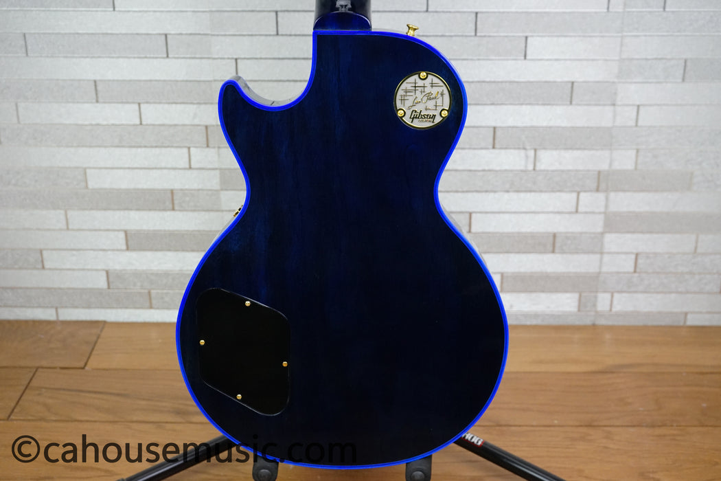 Gibson Custom Shop Special Order Les Paul Custom Figured 7A Quilt Top - Blue Widow