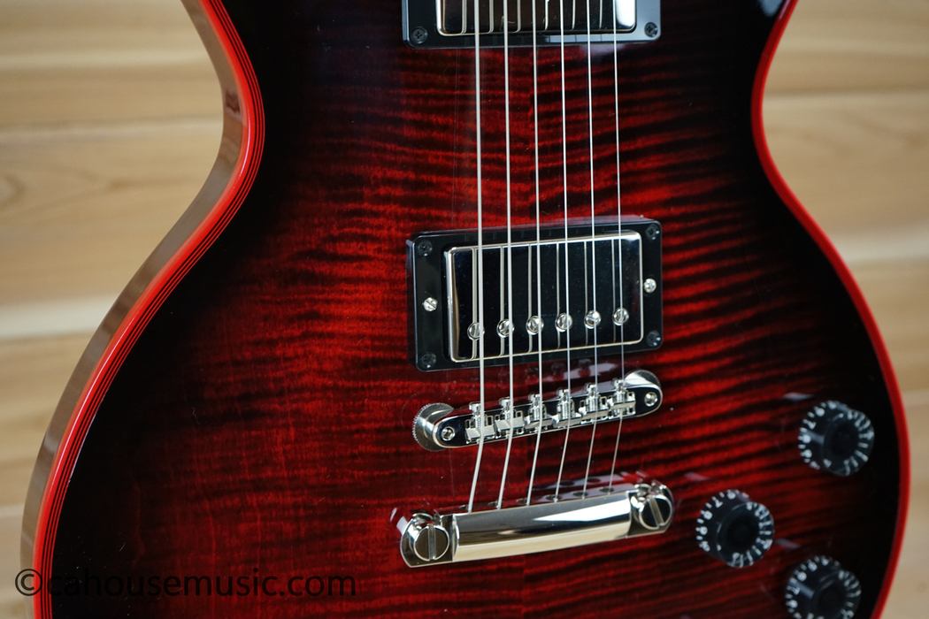 Gibson Custom Shop Les Paul Axcess Custom Figured - Red Widow Burst Electric Guitar - 1 of 2