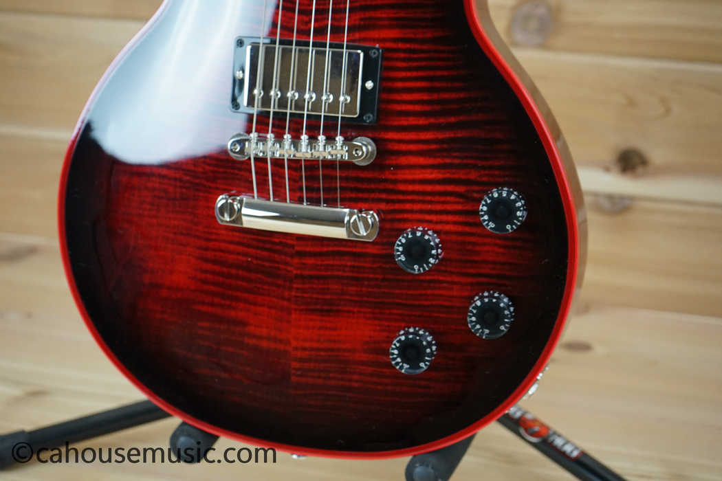 Gibson Custom Shop Les Paul Axcess Custom Figured - Red Widow Burst Electric Guitar - 1 of 2
