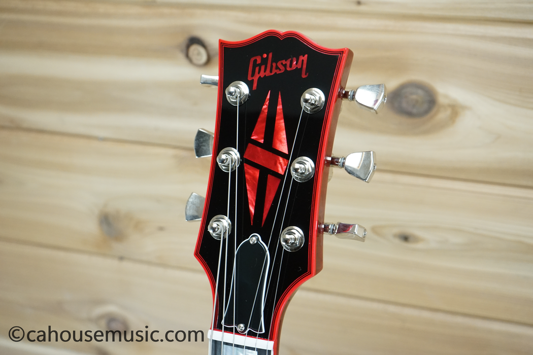 Gibson Custom Shop Les Paul Axcess Custom Figured - Red Widow Burst Electric Guitar - 1 of 2