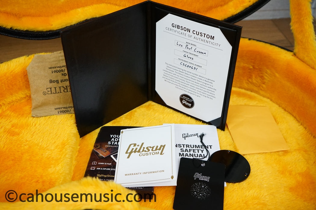 Gibson Custom Shop M2M Dealer Select Les Paul Custom – Opal Reef - Trogly Video - Electric Guitar (1 of 4)
