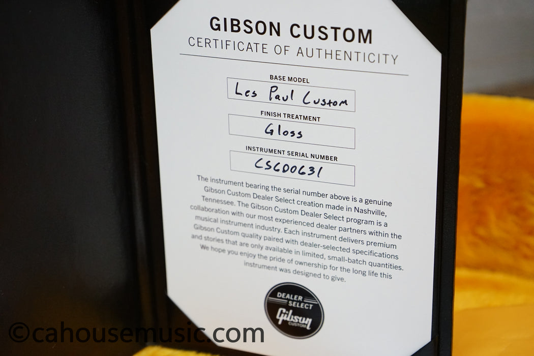 Gibson Custom Shop M2M Dealer Select Les Paul Custom – Opal Reef - Trogly Video - Electric Guitar (1 of 4)