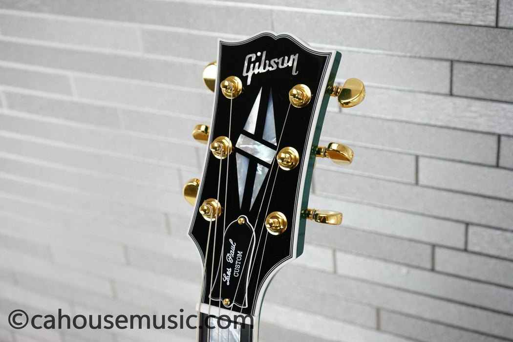 Gibson Custom Shop M2M Dealer Select Les Paul Custom – Opal Reef - Trogly Video - Electric Guitar (1 of 4)