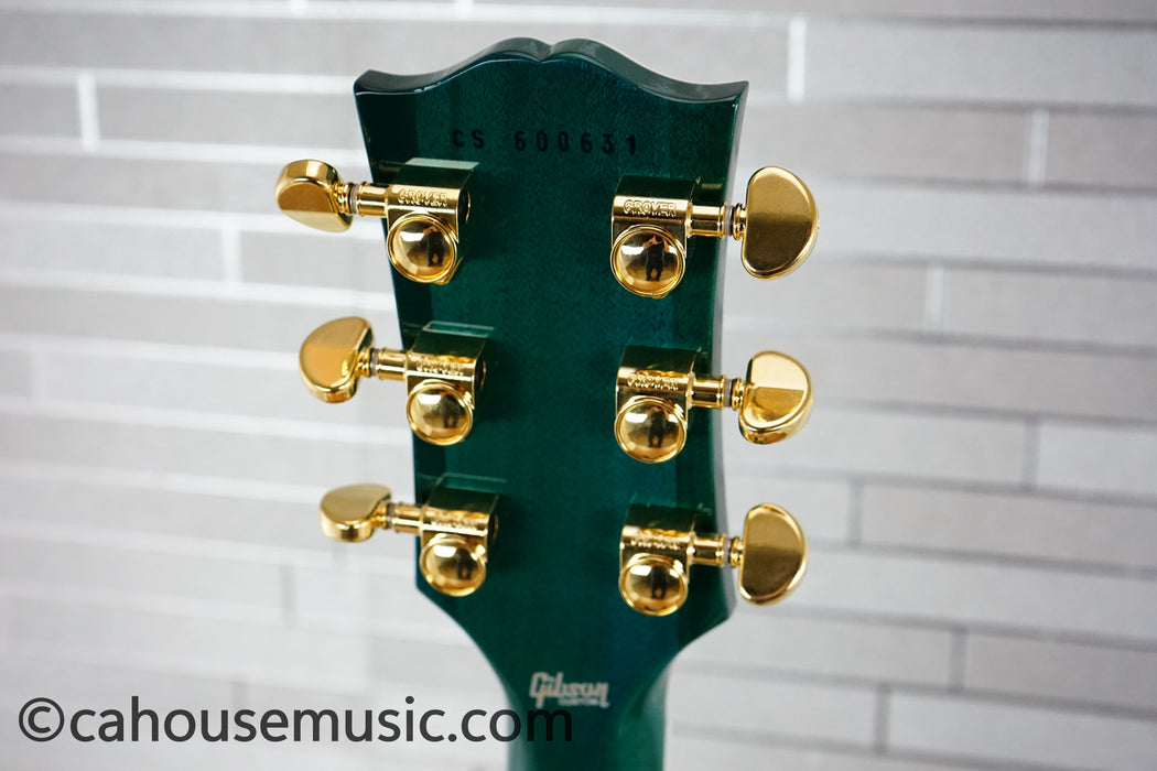 Gibson Custom Shop M2M Dealer Select Les Paul Custom – Opal Reef - Trogly Video - Electric Guitar (1 of 4)