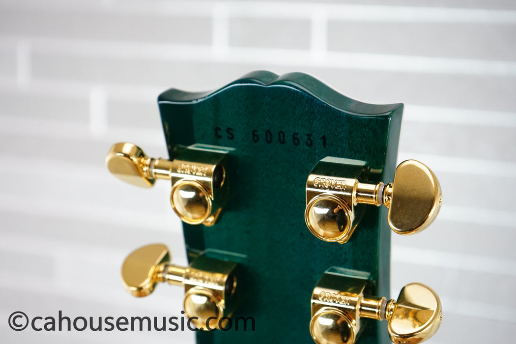 Gibson Custom Shop M2M Dealer Select Les Paul Custom – Opal Reef - Trogly Video - Electric Guitar (1 of 4)