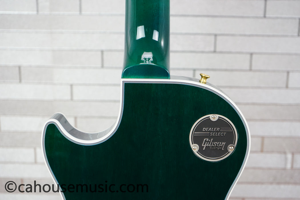 Gibson Custom Shop M2M Dealer Select Les Paul Custom – Opal Reef - Trogly Video - Electric Guitar (1 of 4)