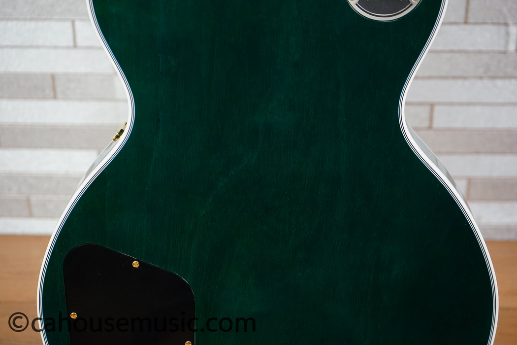Gibson Custom Shop M2M Dealer Select Les Paul Custom – Opal Reef - Trogly Video - Electric Guitar (1 of 4)