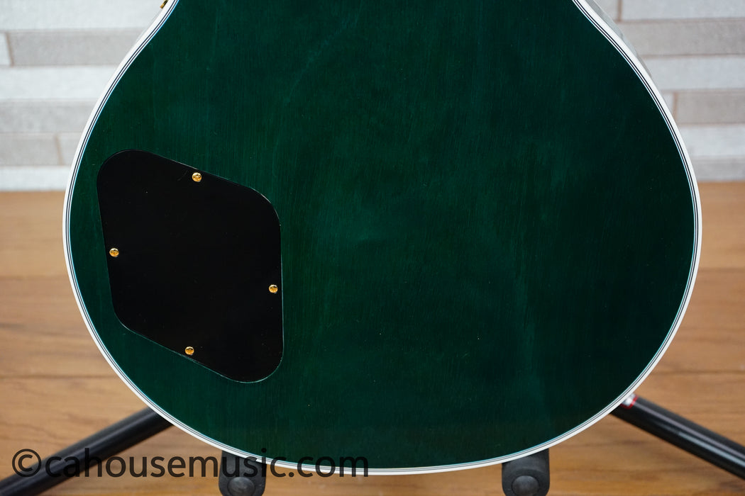 Gibson Custom Shop M2M Dealer Select Les Paul Custom – Opal Reef - Trogly Video - Electric Guitar (1 of 4)