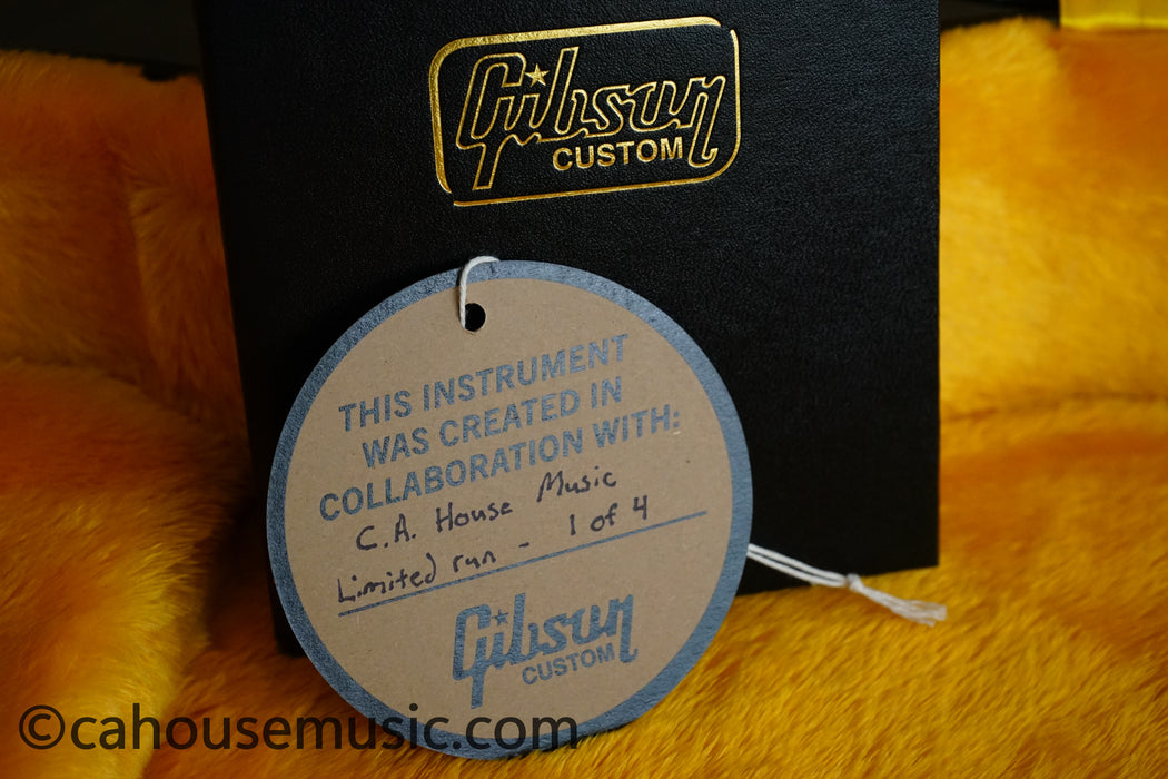 Gibson Custom Shop M2M Dealer Select Les Paul Custom – Opal Reef - Trogly Video - Electric Guitar (1 of 4)