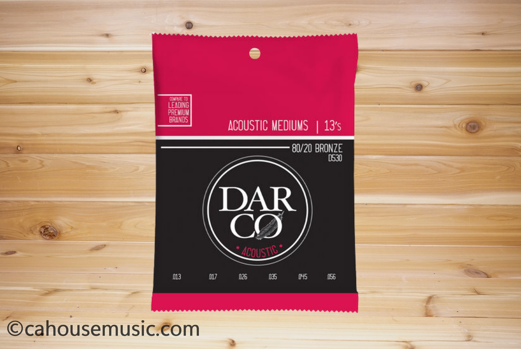 Darco D530 80/20 Bronze Acoustic Guitar Strings Medium