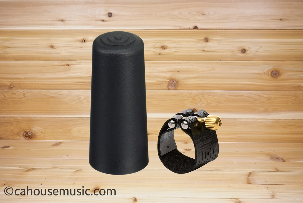 Rovner Dark Tenor Saxophone Ligature and Cap Set
