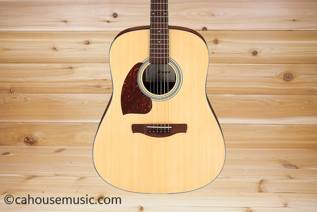 Ibanez PF50L Left-Handed Dreadnought Acoustic Guitar Open Pore Natural