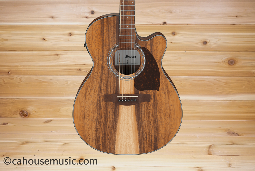 Ibanez PC50WSLCE Grand Concert Acoustic-Electric Guitar Open Pore Brown Left-handed