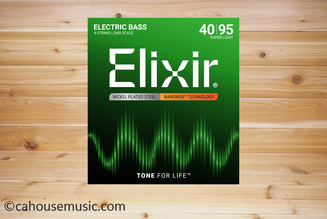 Elixir Strings 14202 Nanoweb Nickel Plated Steel 5-String Electric Bass Strings