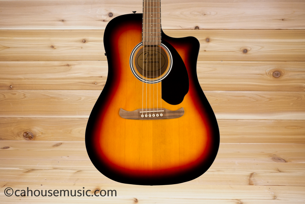 Fender FA-125CE Dreadnought Acoustic-Electric Guitar Sunburst