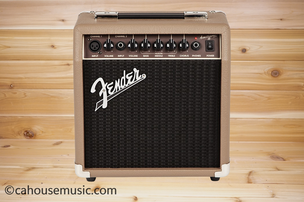 Fender Acoustasonic 15 15W Acoustic Guitar Amplifier