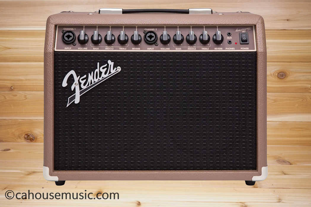 Fender Acoustasonic 40 40W Acoustic Guitar Amplifier